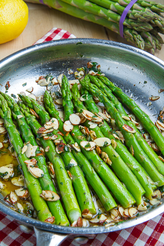 Asparagus Amandine Asparagus Amandine