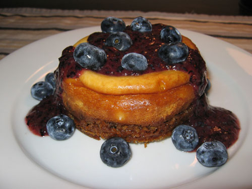 White Chocolate Cheesecake with Raspberry Sauce White Chocolate Cheesecake with Raspberry Sauce