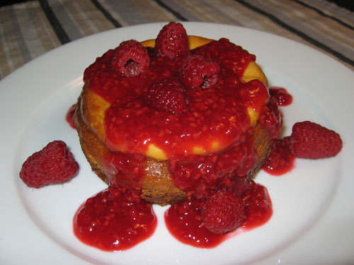 White Chocolate Cheesecake with Blueberry Sauce White Chocolate Cheesecake with Blueberry Sauce