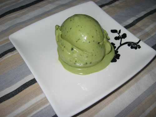 Matcha and White Chocolate Ice Cream