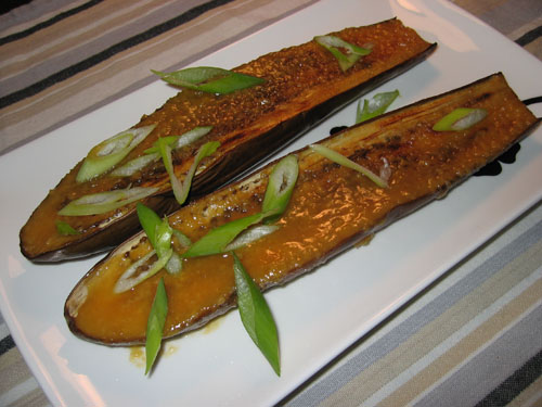 Nasu Dengaku (Eggplant Broiled in Miso)
