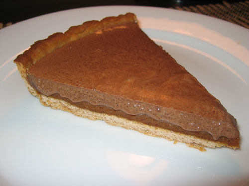 Milk Chocolate and Caramel Tart