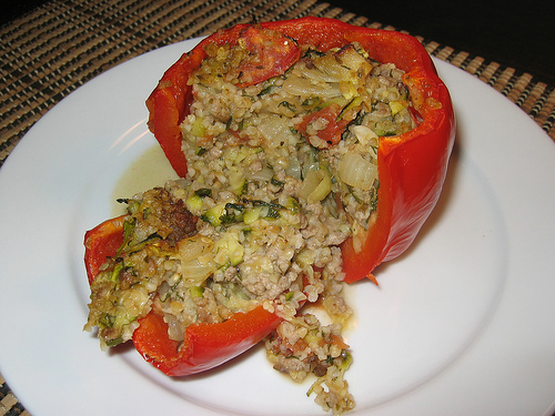 Stuffed Peppers (Greek Style)