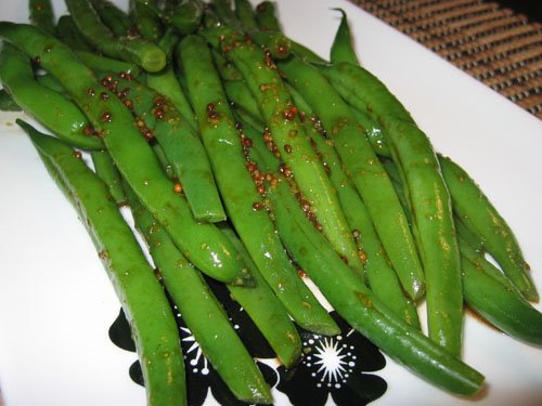 Maple Dijon Green Beans