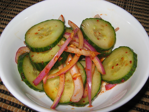 Spicy Cucumber Salad