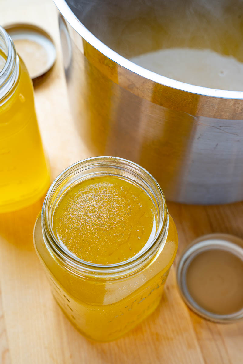 Easy Homemade Turkey Stock Easy Homemade Turkey Stock