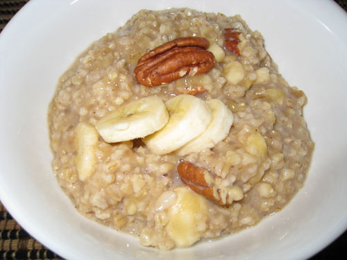 Banana Bread Oatmeal Banana Bread Oatmeal