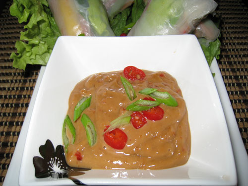 Cashew Butter Dipping Sauce Cashew Butter Dipping Sauce