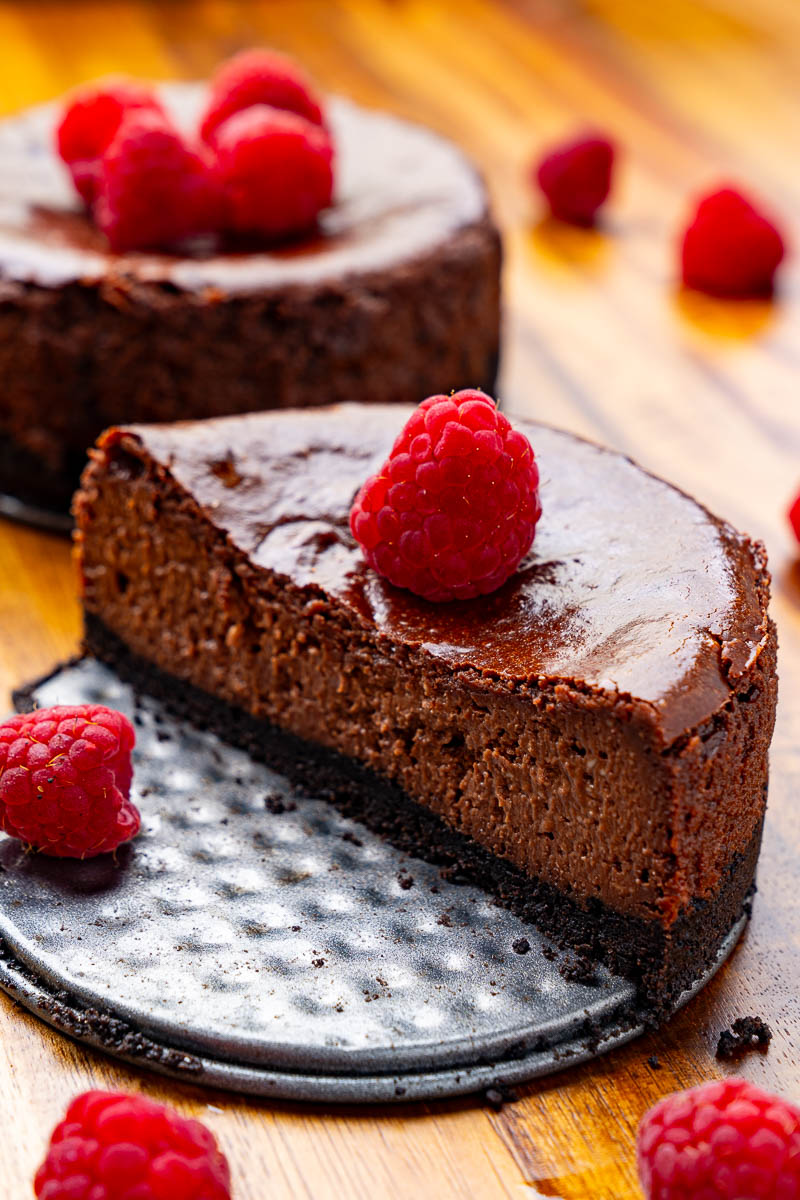 Mini Chocolate Cheesecake for Two Mini Chocolate Cheesecake for Two