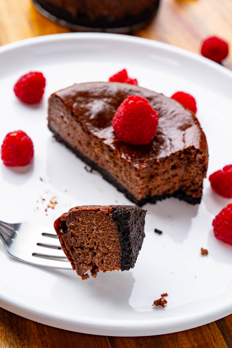 Mini Chocolate Cheesecake for Two Mini Chocolate Cheesecake for Two