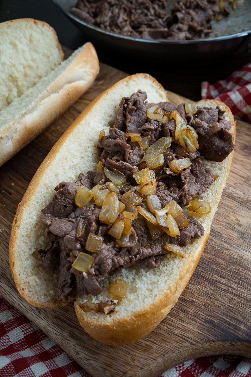 Philly Cheesesteak Sandwiches Philly Cheesesteak Sandwiches