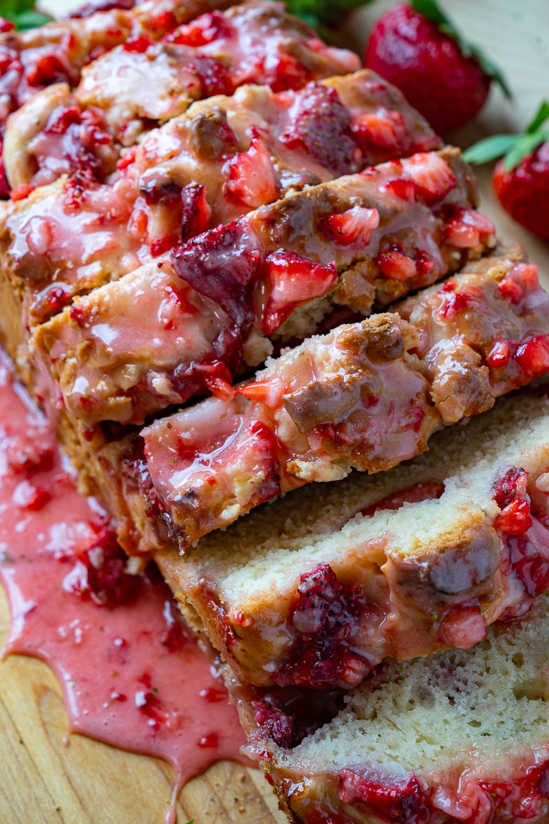 Strawberry Sour Cream Bread Strawberry Sour Cream Bread
