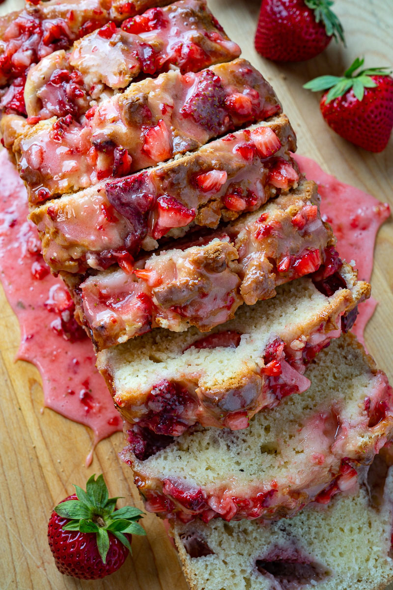 Strawberry Sour Cream Bread Strawberry Sour Cream Bread