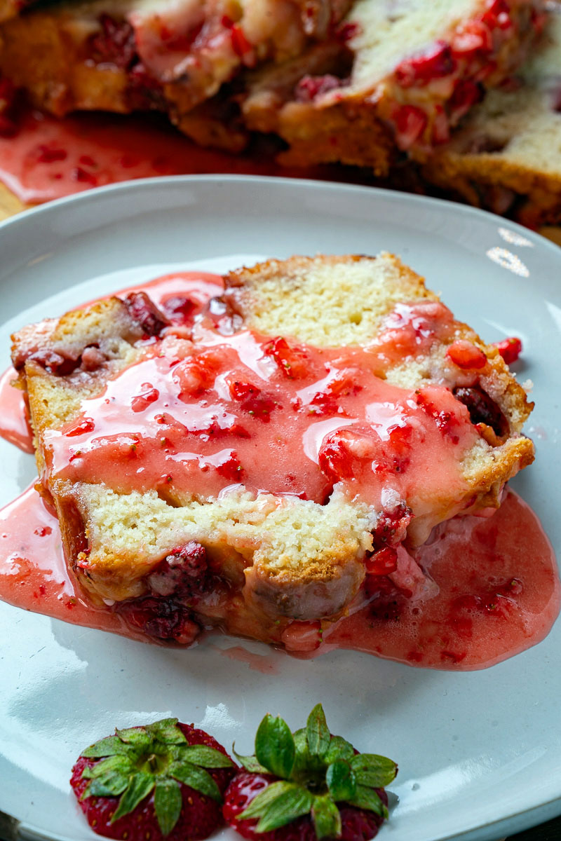 Strawberry Sour Cream Bread Strawberry Sour Cream Bread