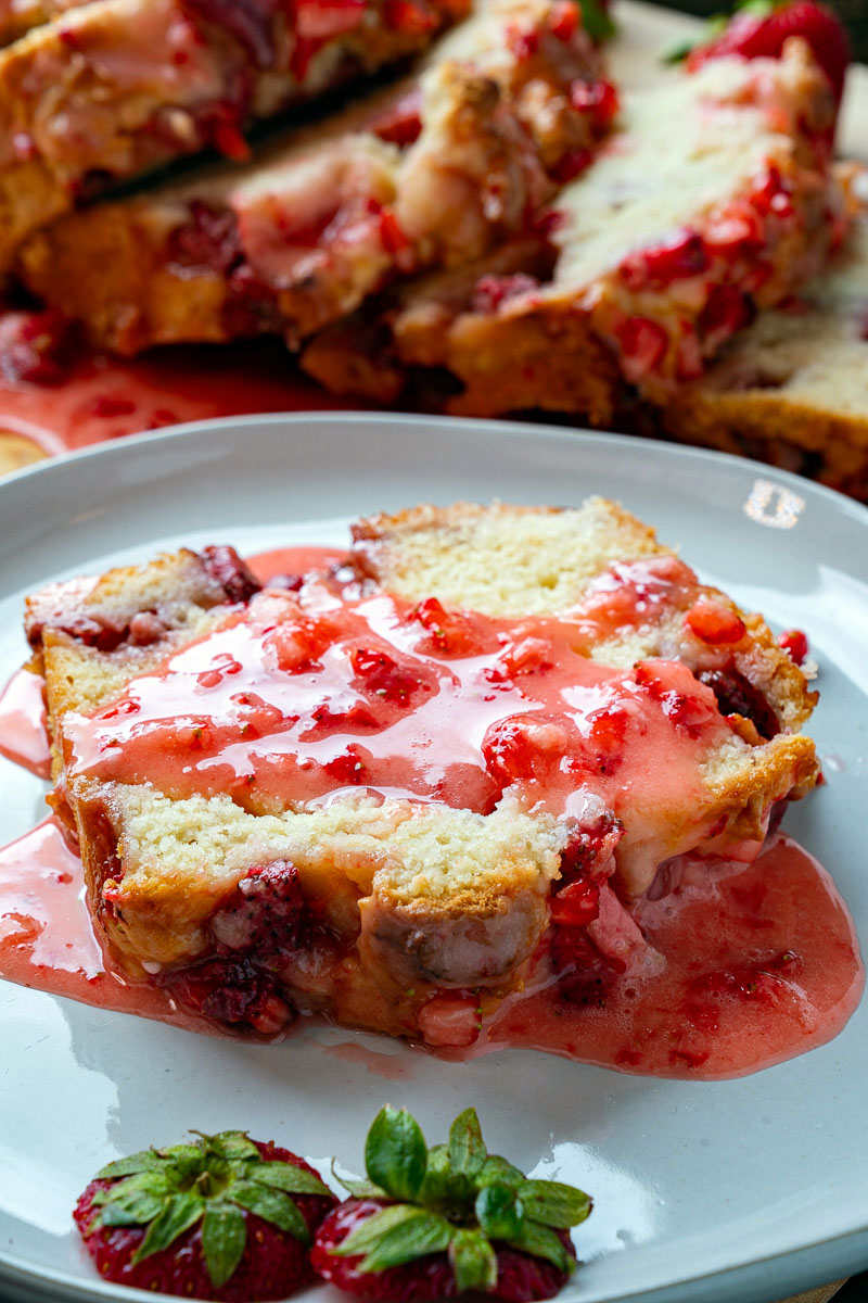 Strawberry Sour Cream Bread Strawberry Sour Cream Bread