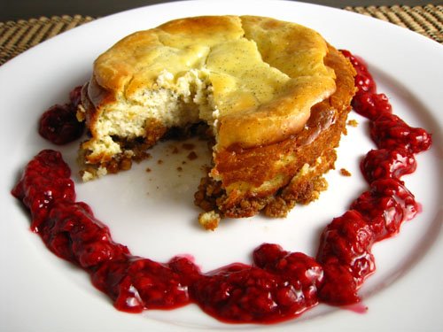 Vanilla Bean Cheesecake Vanilla Bean Cheesecake