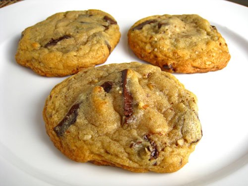 Chocolate Chunk and Pecan Cookies