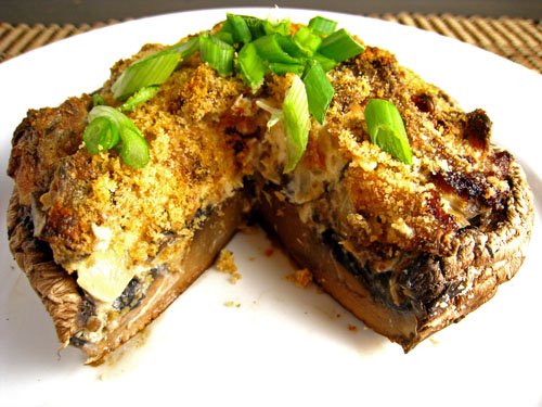 Creamy Stuffed Portabella Mushroom Creamy Stuffed Portabella Mushroom