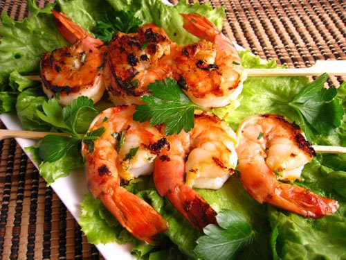 Orange Chipotle Marinated Shrimp