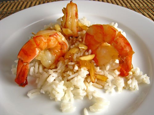 Amaretto Shrimp