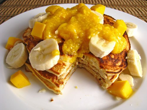 Mango Pancakes