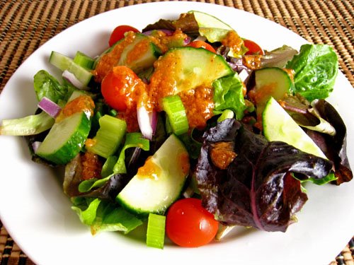 Asparagus with Roasted Garlic Vinaigrette Asparagus with Roasted Garlic Vinaigrette