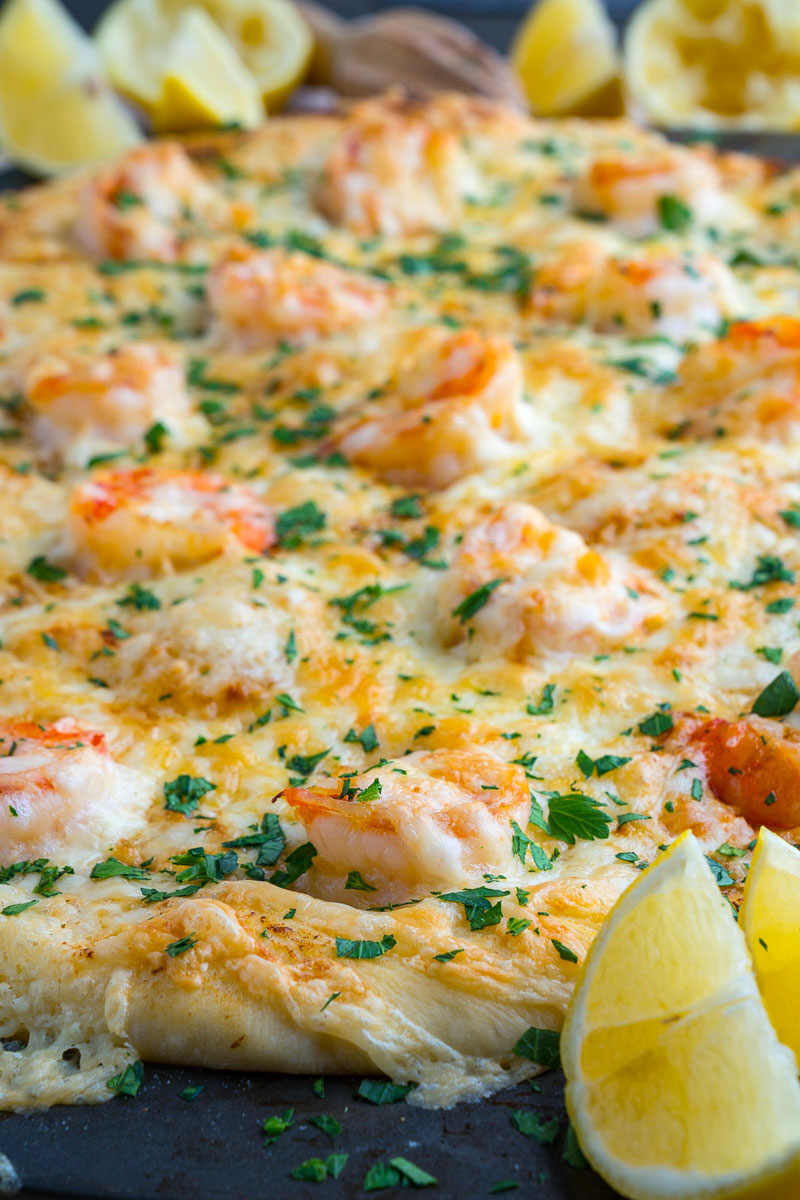 Shrimp Scampi Pizza Shrimp Scampi Pizza