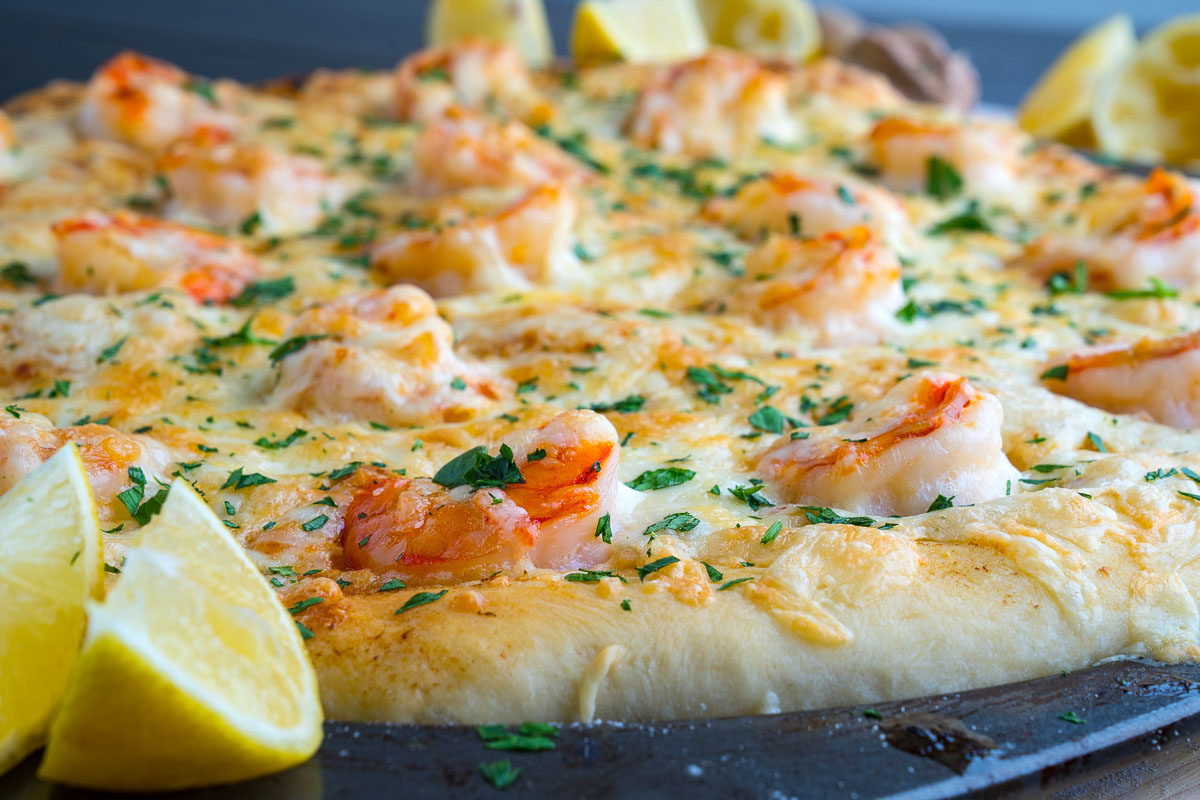 Shrimp Scampi Pizza Shrimp Scampi Pizza