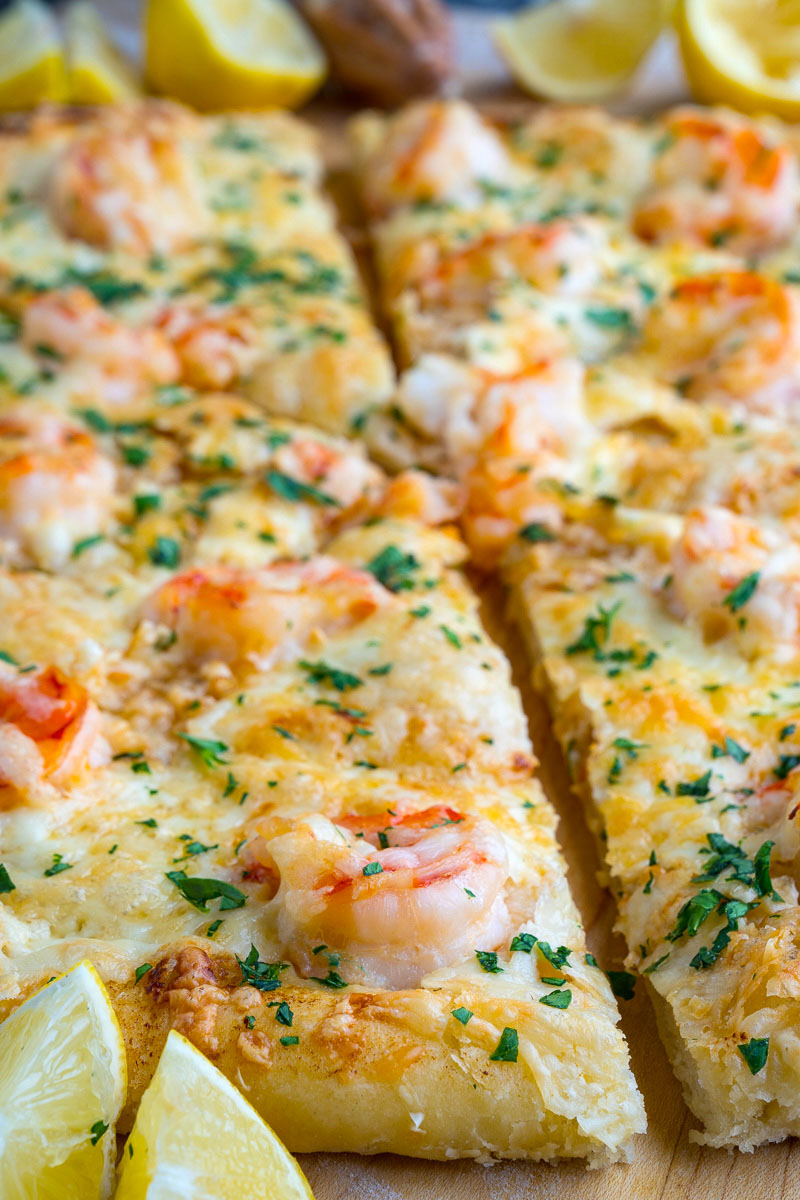 Shrimp Scampi Pizza Shrimp Scampi Pizza
