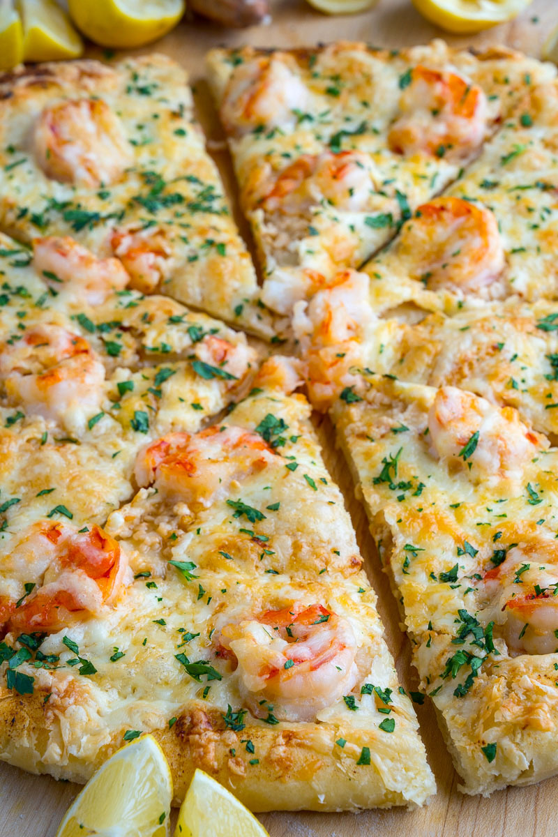 Shrimp Scampi Pizza Shrimp Scampi Pizza