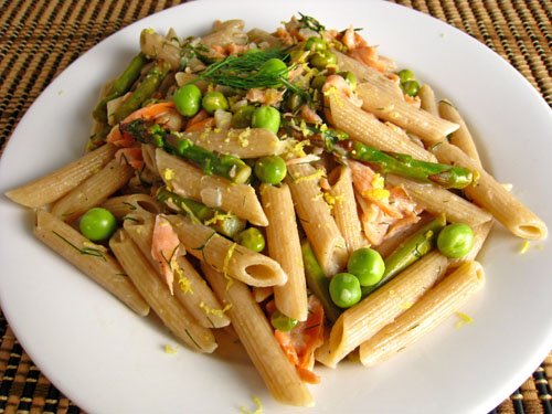 Smoked Salmon Pasta