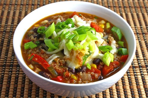 Black Bean and Quinoa Chili Black Bean and Quinoa Chili