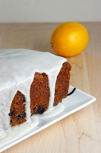 Lemon Yogurt Cake with Blueberries Lemon Yogurt Cake with Blueberries
