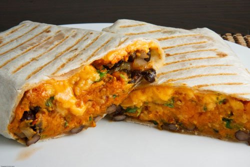 Sweet Potato and Black Bean Burrito Sweet Potato and Black Bean Burrito