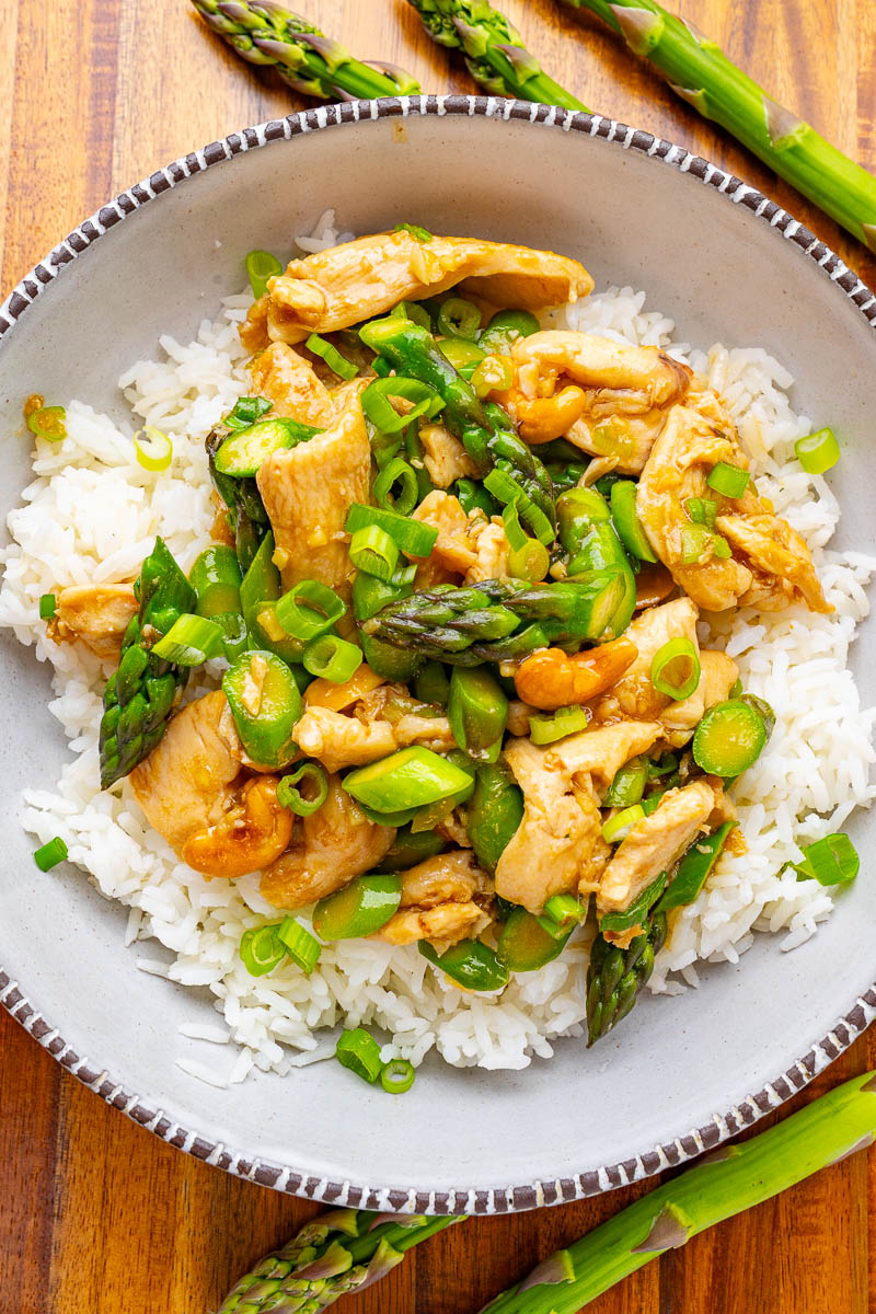 Chicken and Asparagus Stir-fry Chicken and Asparagus Stir-fry