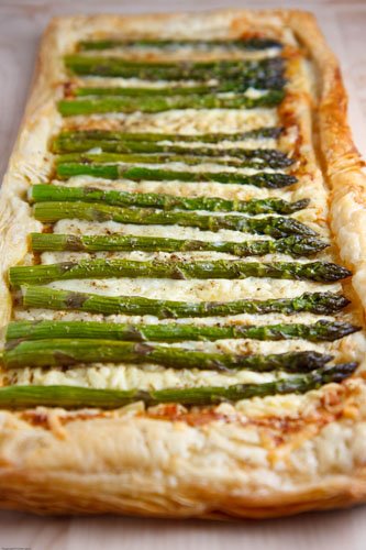 Asparagus and Gruyere Tart Asparagus and Gruyere Tart