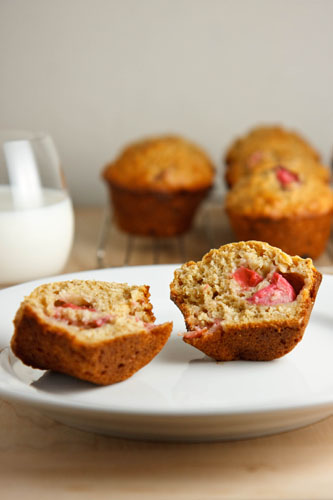 Rhubarb Muffins