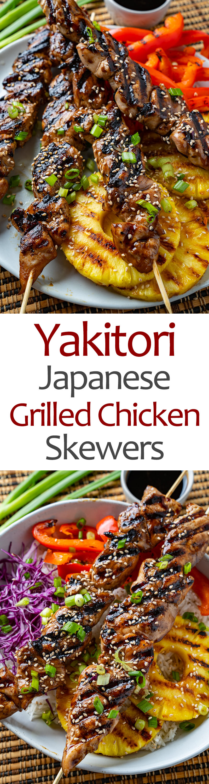 Yakitori (Japanese Grilled Chicken Skewers) Yakitori (Japanese Grilled Chicken Skewers)