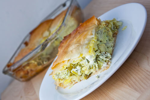 Agginaropita (Greek Artichoke Pie) Agginaropita (Greek Artichoke Pie)