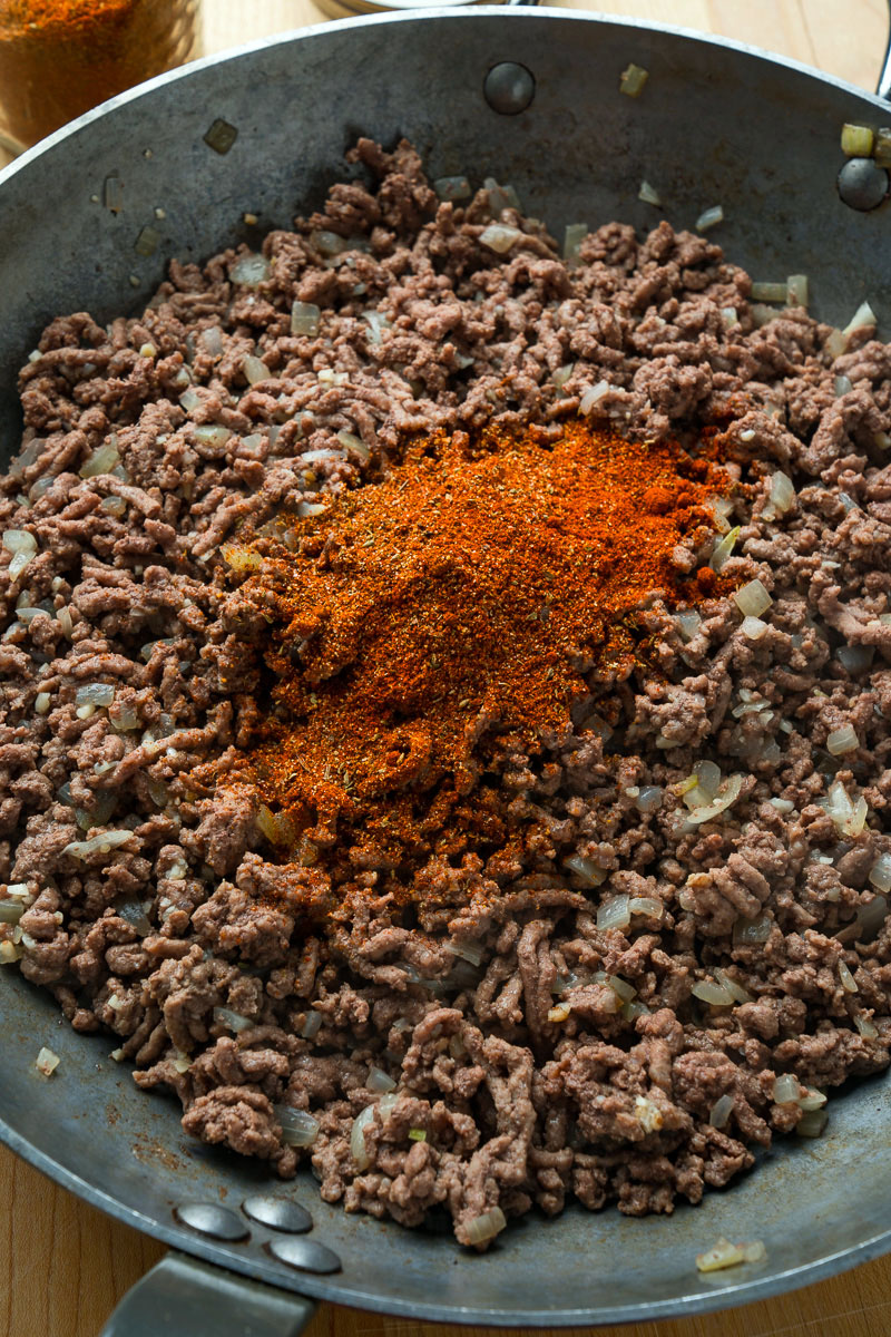 Taco Seasoned Ground Beef Taco Seasoned Ground Beef