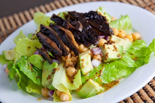 Roasted Portobello Mushroom Salad
