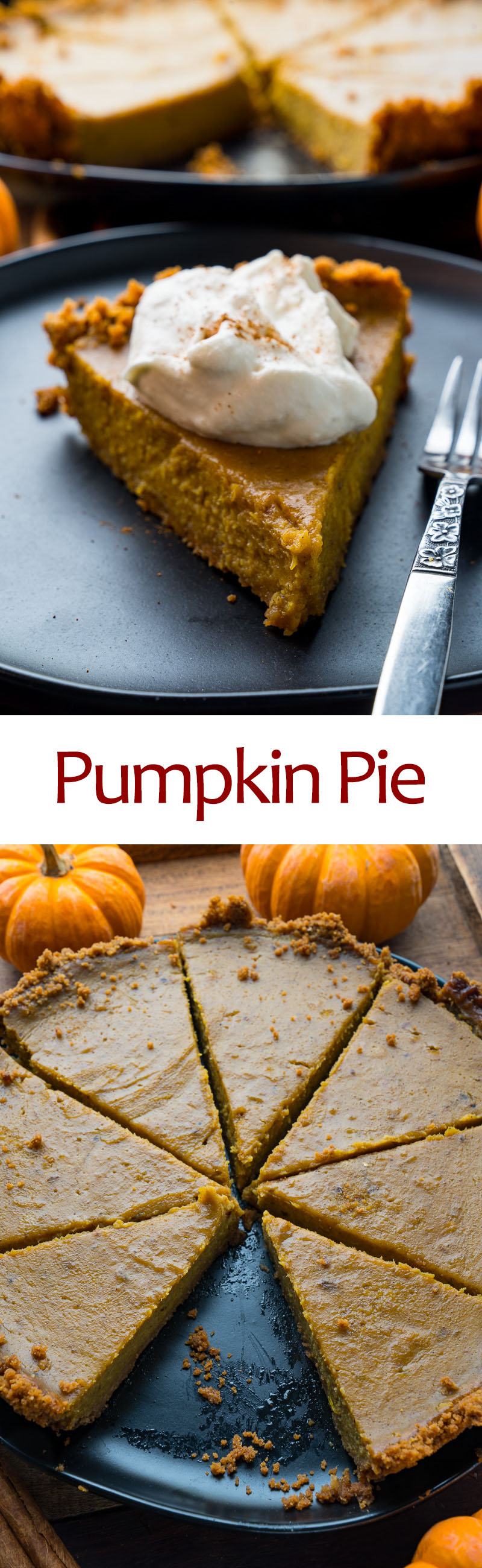 Pumpkin Pie with Gingersnap Crust Pumpkin Pie with Gingersnap Crust