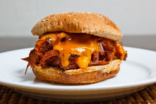 BBQ Roast Beef and Cheddar Sandwich