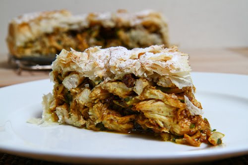 Chicken and Date Pastilla