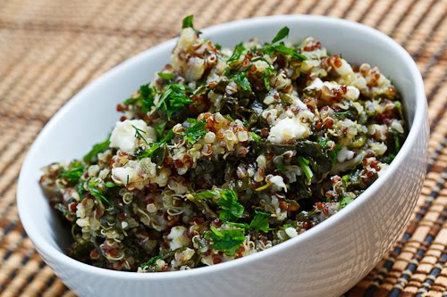 Spinach and Feta Quinoa Salad Spinach and Feta Quinoa Salad