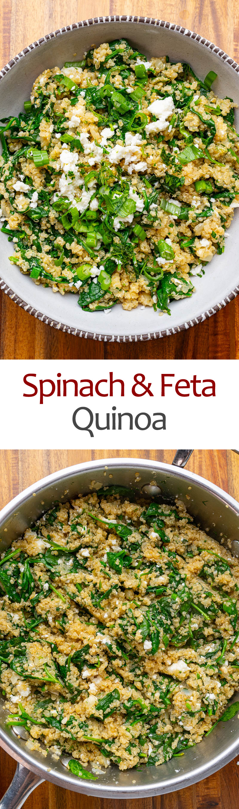 Spinach and Feta Quinoa Spinach and Feta Quinoa