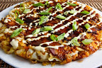 Okonomiyaki (Japanese Pancake)