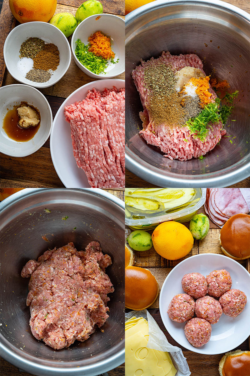 Cuban Sandwich Burgers Cuban Sandwich Burgers