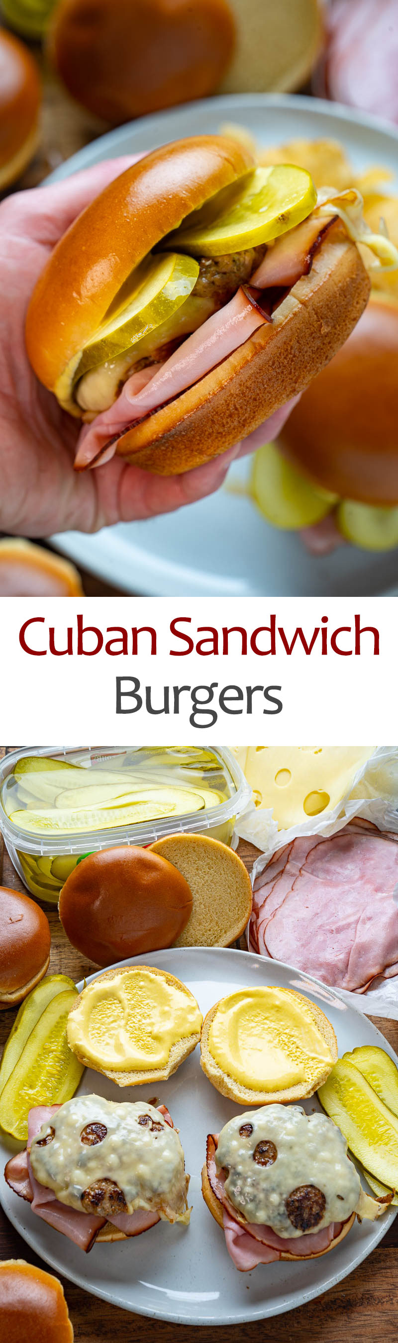 Cuban Sandwich Burgers Cuban Sandwich Burgers
