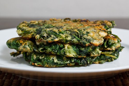 Spinach and Feta Fritters